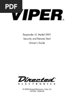 Viper 5901 Owners Guide