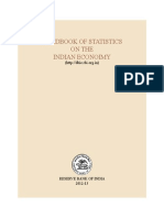 Indian Economy 2012-13 Handbook of Statistics by RBI