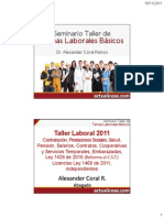 Actualicese Taller Laboral 2011