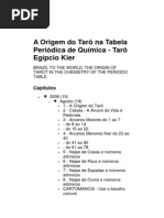 A Origem do Tarô na Tabela Periódica