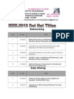 Ieee 2010 Dotnet Titles