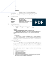 Grade 4 Multiplication Lesson Plan | PDF | Multiplication | Cognition