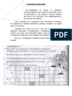 As Primeiras Expedições - Eja