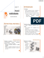 aula 3 - Proteínas estrutura 2013.2