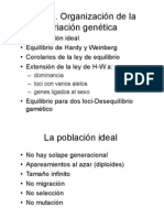 Tema 2 - La Población Ideal