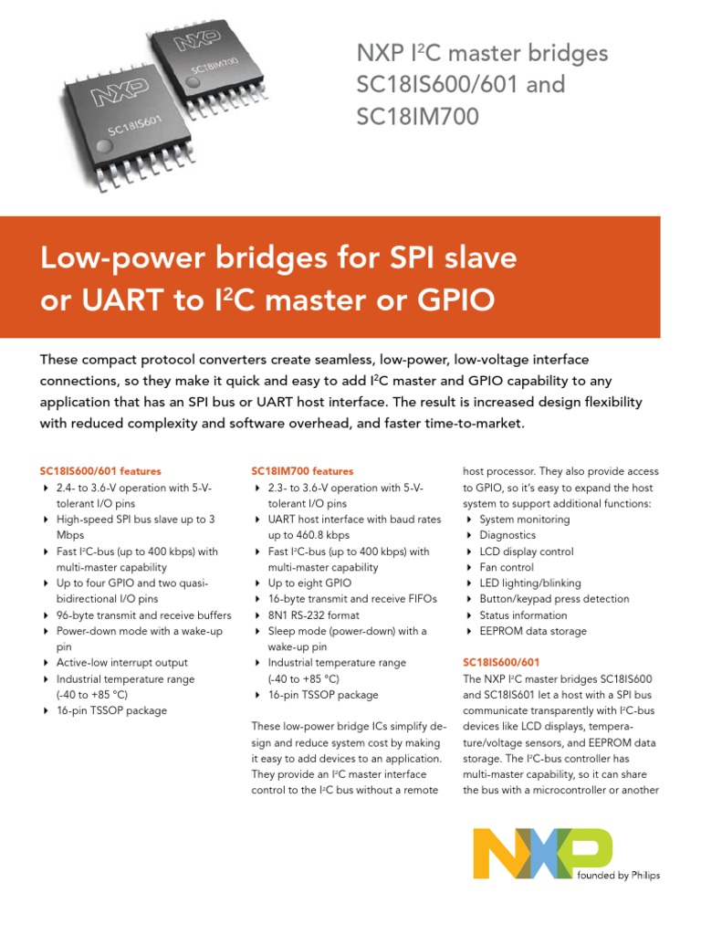 Spi Slave Uart I2c Master Gpio | PDF | Computer Engineering | Computer ...