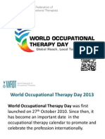 Guide to World Occupational Therapy Day 2013