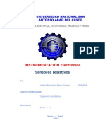 Sensores RESISTIVOS Final