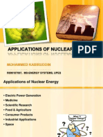 Nuclear Energy Applications