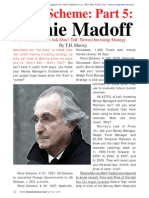 Murrey Math: Ponzi Scheme: Part 4: Bernie Madoff