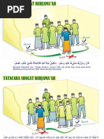 Gambar / Illustrasi Tatacara Sholat Jamaah 01 