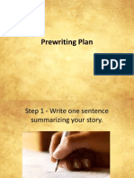 Prewriting Plan