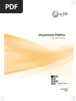 1o Disciplina - Orcamento Publico