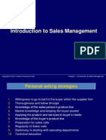 Introduction To Sales Management