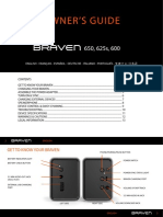 Manual Braven 600