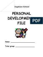  Personal Development Profile
