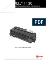Toner Cartridge Remanufacturing Instructions