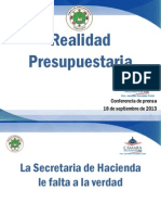 PP Realidad presupuestaria del CARF 18 sept 2013