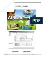 Users Guide for Aircalc++ Air Handling Unit Software