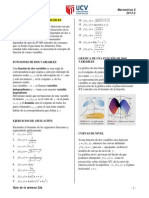 Guía N°02 - Funciones de Varias Variables