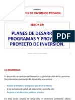 Sesión 02 Planes, Proyecto Inversión