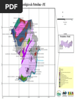 Mapa Geológico (Petrolina)