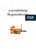 Kurzanleitung Bogenschiessen