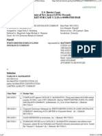 WESTCHESTER SURPLUS LINES INSURANCE COMPANY v. CARLOS G. SANMARTIN Docket