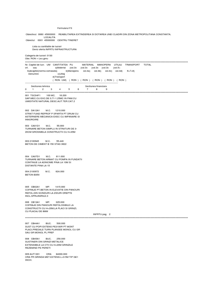 14.formular F3 | PDF