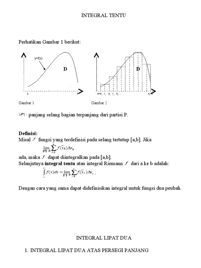 Integral Lipat 2 Dan 3