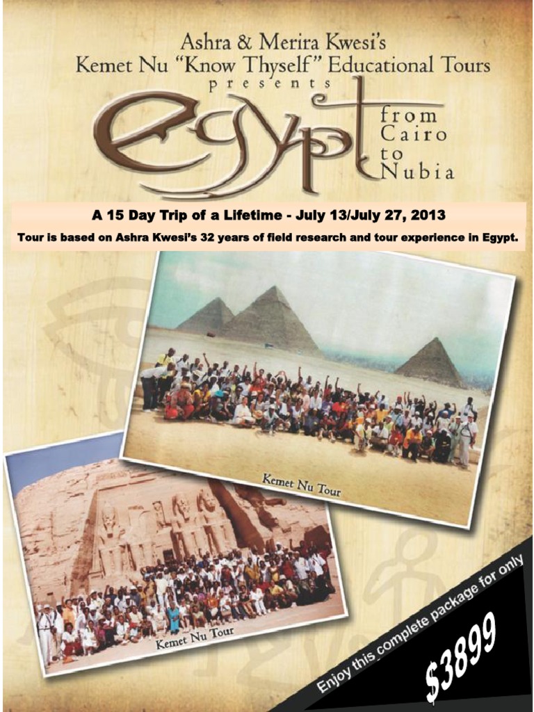 Egypt 2013 Brochure Egyptian Pyramids Credit Card Free 30day