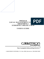 Mrxi/Lm Local Management For The Mrxi/Mrxi-2 Ethernet 10Base-T Hub User'S Guide