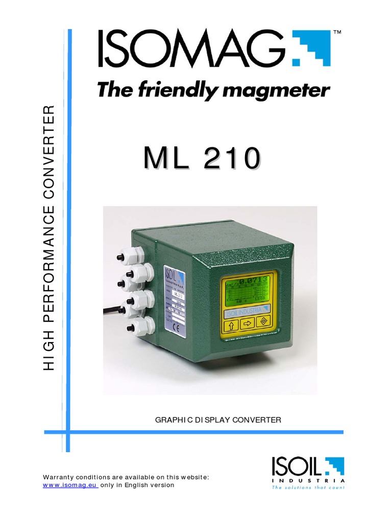ML210 Digital Flow Meter Overview | PDF | Power Supply | Sensor