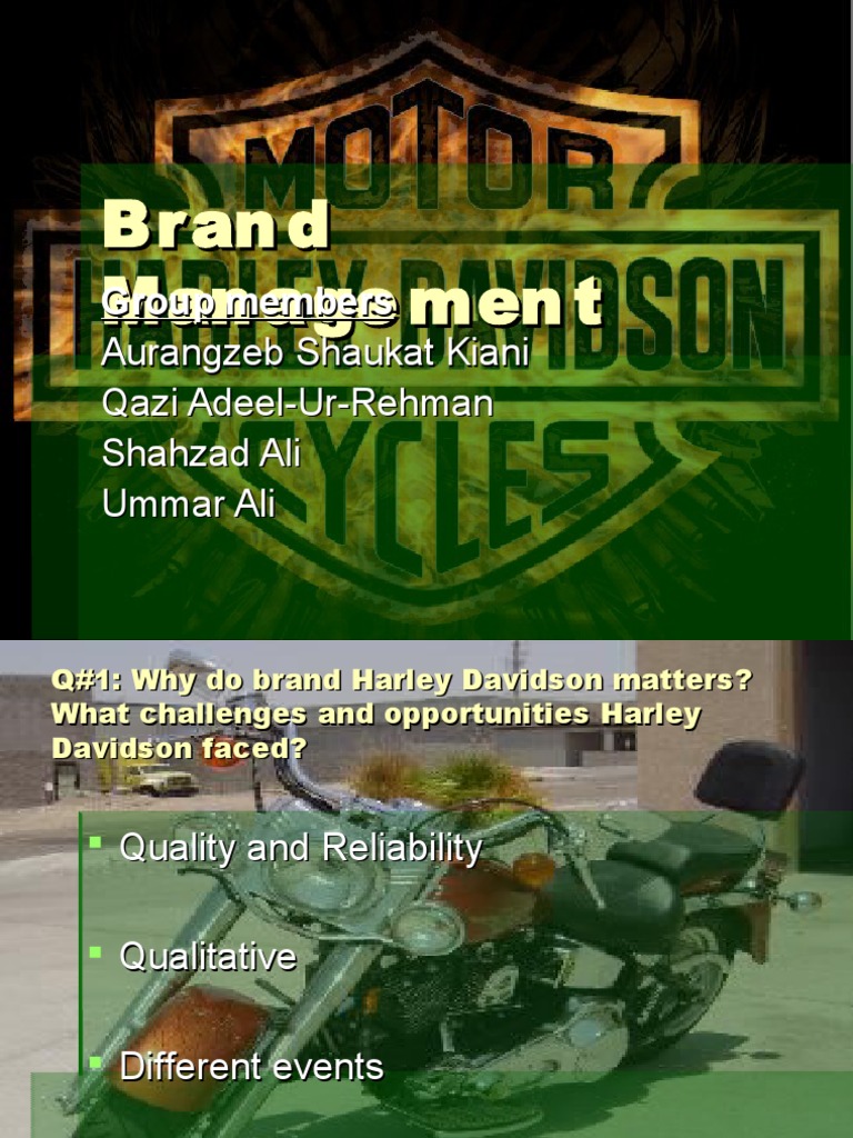 Harley Davidson Case Study PDF