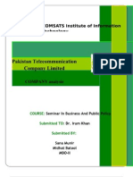 PTCL Company Analysis