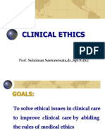 Clinical Ethics: Prof. Sulaiman Sastrawinata, Dr.,Spog (K)