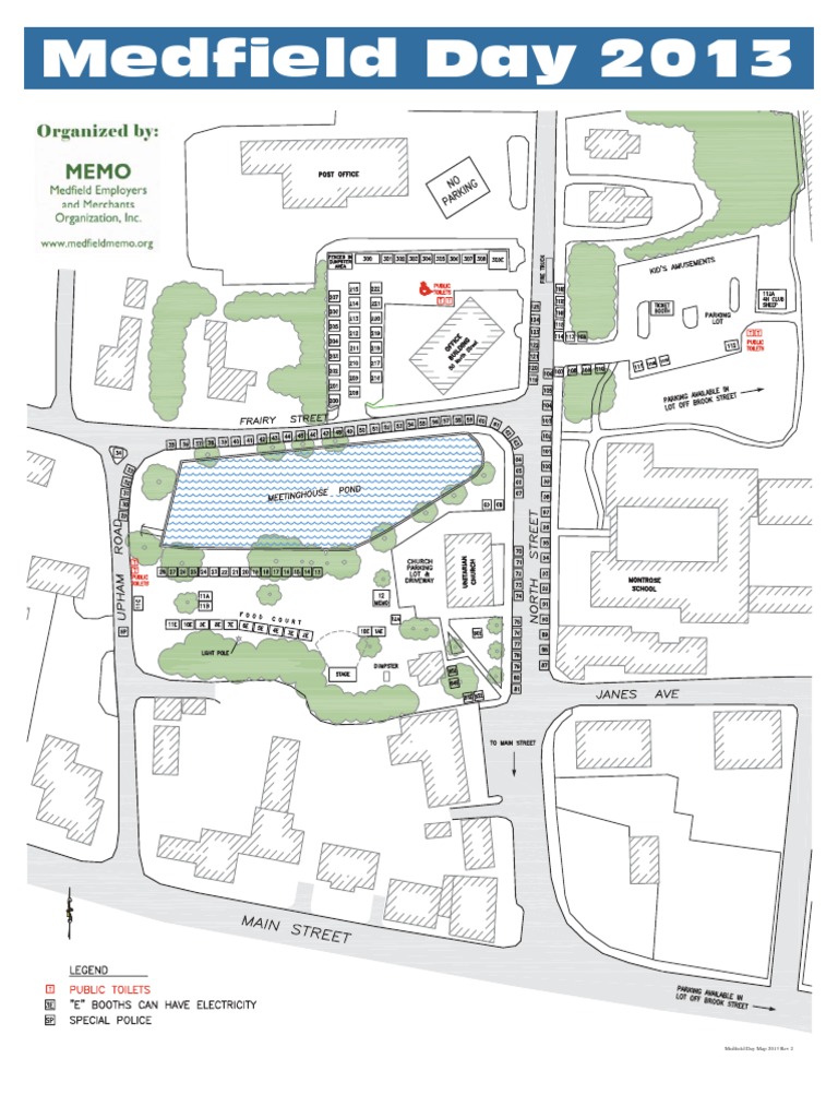 Medfield Day Map 2013 PDF
