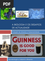 A Biologia e Os Desafios de Actualidade