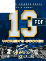 2013 Women's Soccer Media Guide