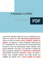 A Redação No ENEM