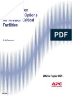 WP-55 Air Distribution Architecture Options For Mission Critical Facilities