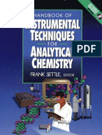 Handbook of Instrumental Techniques For Analytical Chemistry (F. Settle)
