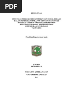 Download Hubungan Perilaku Pengasuhan Dan Sosial Budaya Dalam Pemberian Makanan Dengan Status Gizi by Septiawanpm SN169257250 doc pdf