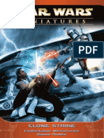 Star Wars Miniatures - Clone Strike Rulebook 2004