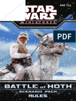 Star Wars Miniatures - Battle of Hoth Rulebook 2007