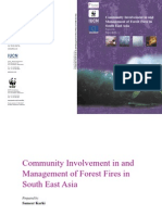 Community Involvement in and Management of Forest Fire in South East Asia