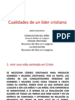 Cualidades de Un Líder Cristiano