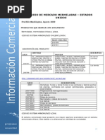 Washington Mermeladas 2009 Agosto Prochile