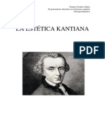 Kant y La Estetica...