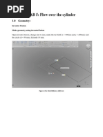 Lab 5 - Flow Over Cylinder PDF